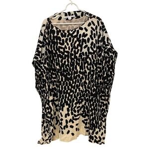 Diane Von Furstenberg Hanky Kaftan Dress Multicolor‎ Womens S Relaxed Fit